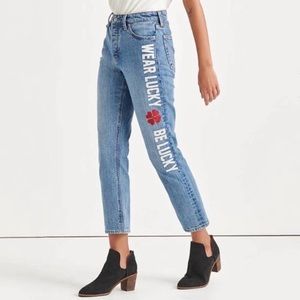 Wear Lucky 🍀 Be Lucky Bridgette Straight High Rise Jeans